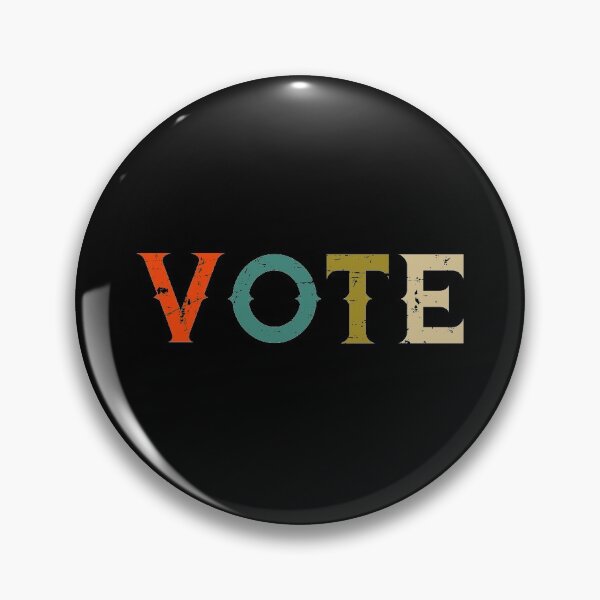 Item preview, VINTAGE VOTE Face Mask Election designed and sold by MagicBoutique.