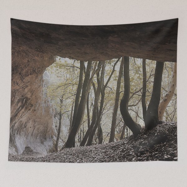 Item preview, Natural Cave look from the inside inside a forest in Italy designed and sold by Mirko Torresi.