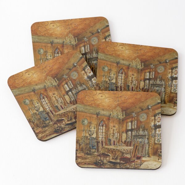 Item preview, Interior of Castle in Renaissance Style - Rudolf von Alt designed and sold by CJET.