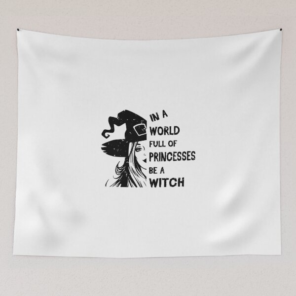 Item preview, In A World Full Of Princesses Be A Witch Happy Halloween Princess Witch Gift for women designed and sold by clothesy7.
