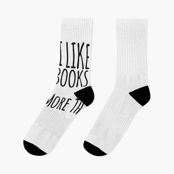 Item preview, I LIke BOOKS More Than PEOPLE designed and sold by MillanMarketing.