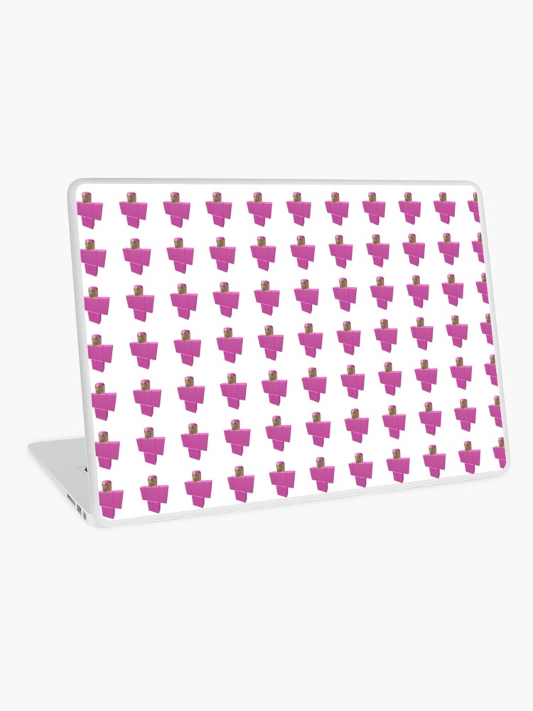 Roblox Pink Suit Guy Laptop Skin By Bonbonsthoughts Redbubble - deal it with pink roblox