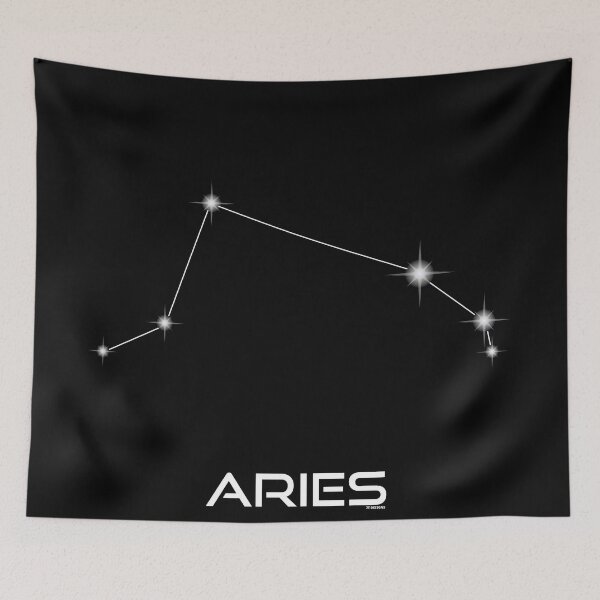 Item preview, Star Constellation Aries Ram Astronomy Zodiac designed and sold by 7T-Designs.