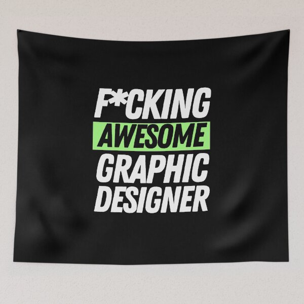 Item preview, F*cking Awesome Graphic Designer designed and sold by bifkee19.