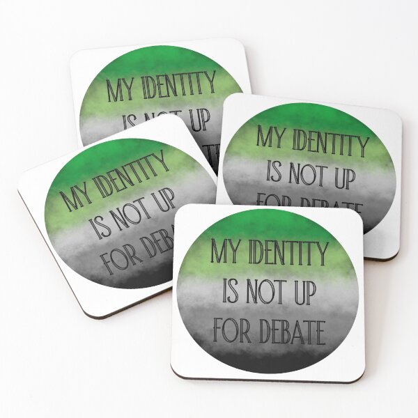 Item preview, My identity is not up for debate  designed and sold by eucalyptusgirl.