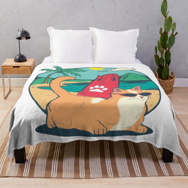 Item preview, Cat at the beach designed and sold by Sasha-Arts.