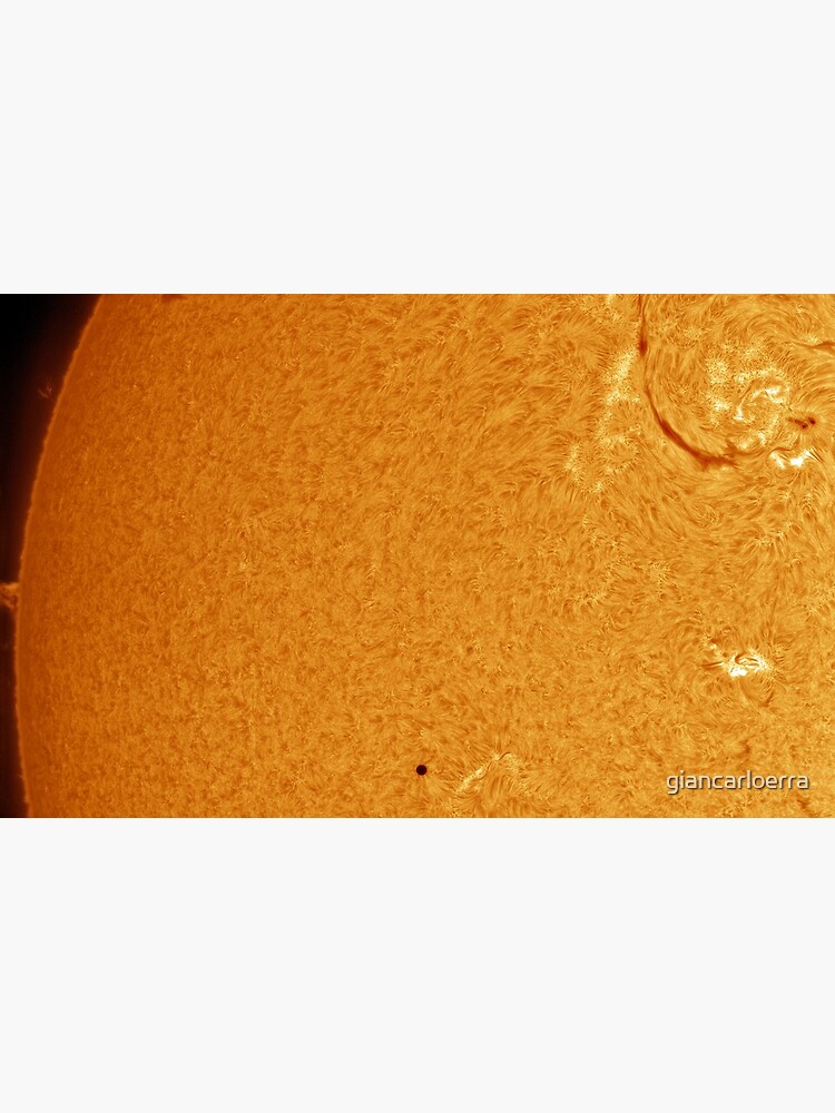 Mercury - Sun transit 1 by giancarloerra
