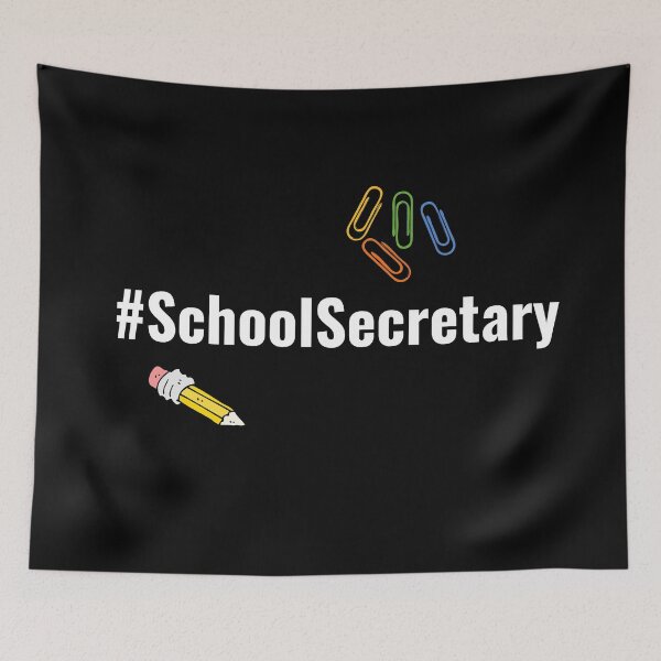 Item preview, Hashtag School Secretary designed and sold by Vaishnavi Deo.
