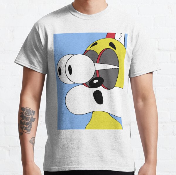 Scared Spiffy Pop Out Eyes Classic T-Shirt