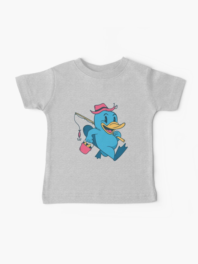 Lets Go Fishing - Fisherman Duckbill  Baby T-Shirt for Sale by  K-Constantine