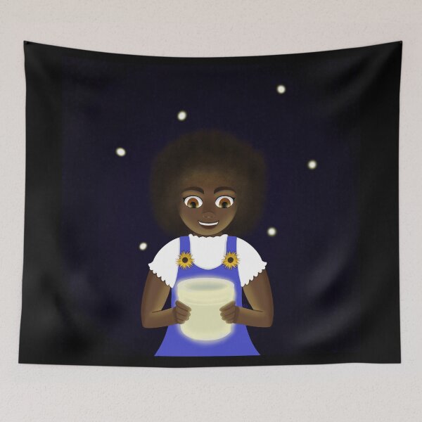 Item preview, Fireflies designed and sold by kristeno-art.