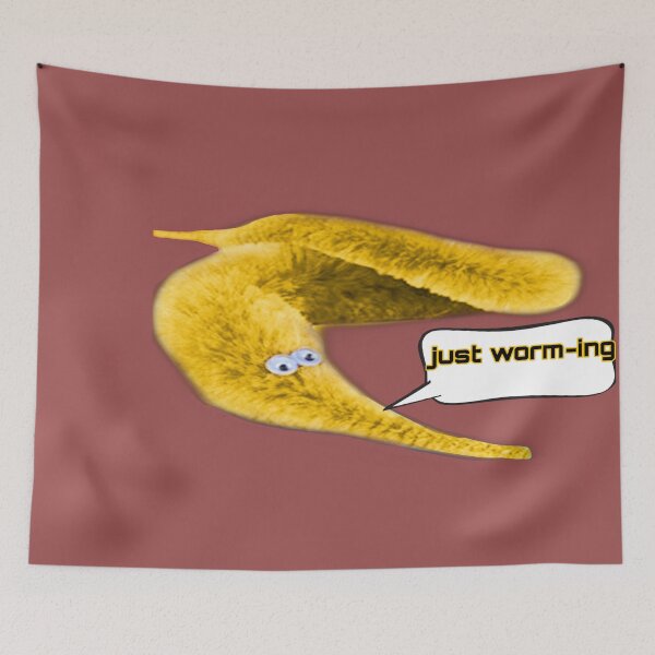 Item preview, Cute worm thinking design designed and sold by Slangt-shirt.