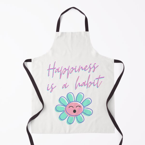 Item preview, Happiness is a habit designed and sold by Amalzaki.