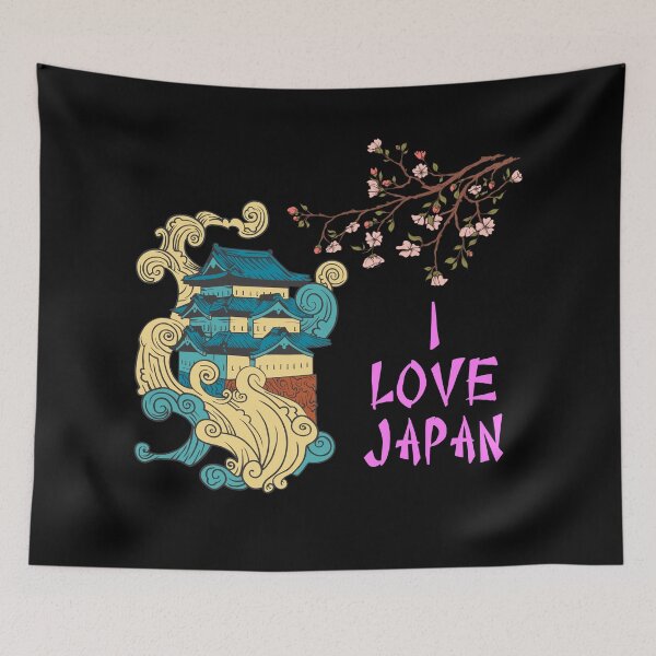 Item preview, Japan, cherry blossoms, zen garden, Asia, gift idea designed and sold by ThommyBLN.