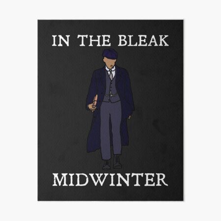 "John Shelby - In the bleak midwinter: Peaky Blinders (White)" Art