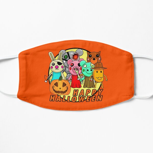 Piggy Roblox Elf Bunny And Piggy Gamer Happy Holiday Gift Mask By Freedomcrew Redbubble - piggy roblox halloween update