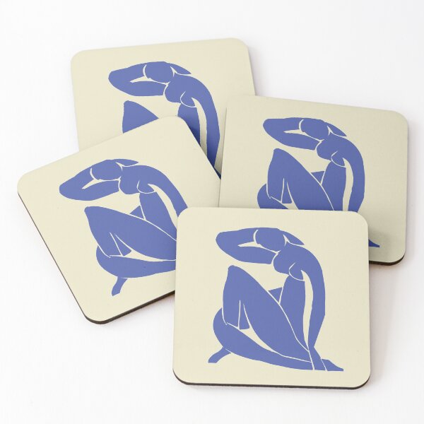 Item preview, Matisse Blue Nude Outline designed and sold by Mackenzie Finklea.