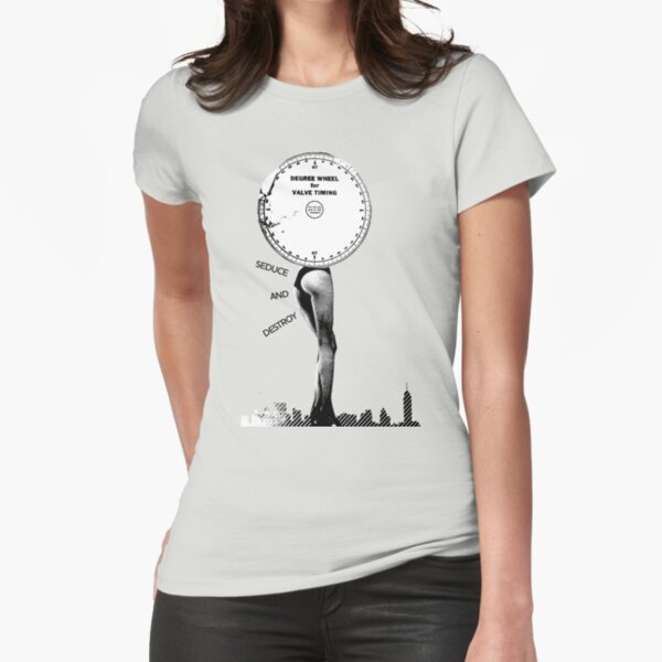 Seduce and Destroy Fitted T-Shirt