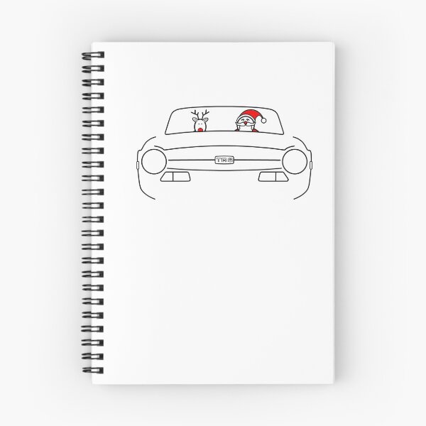 Item preview, Triumph TR6 classic British sports car Christmas special edition  designed and sold by soitwouldseem.