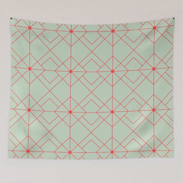 Item preview, Red Line Pattern designed and sold by bcide.