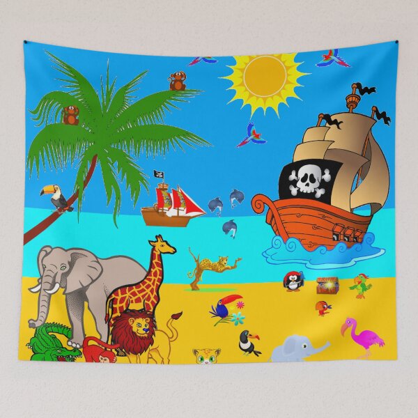 Item preview, Pomarańczowi piraci u wybrzeży Afryki designed and sold by PirateOrange.