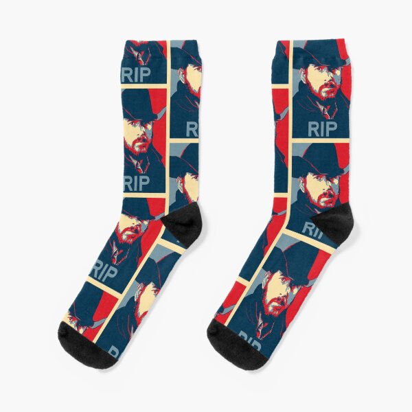 Yellowstone Rip Face Hope Pattern Socks