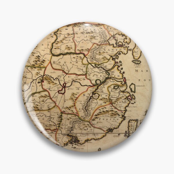 Item preview, Map of China (c 1700-1709) designed and sold by allhistory.