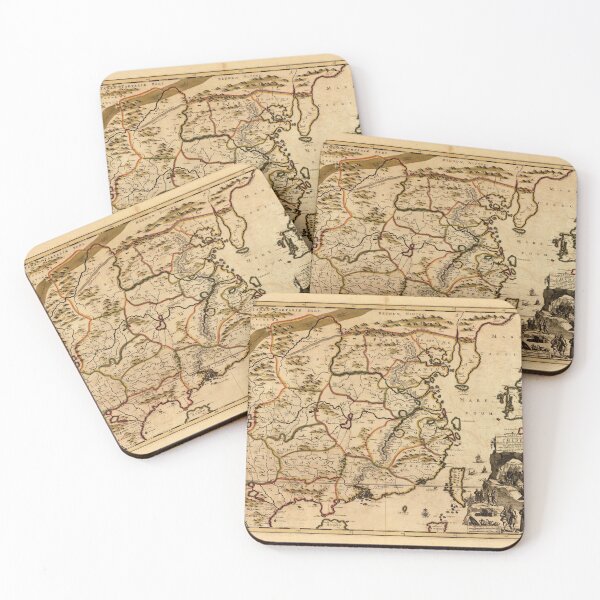 Item preview, Map of China (c 1700-1709) designed and sold by allhistory.