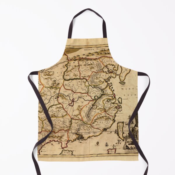 Item preview, Map of China (c 1700-1709) designed and sold by allhistory.