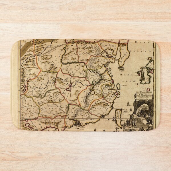 Item preview, Map of China (c 1700-1709) designed and sold by allhistory.