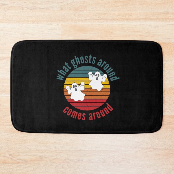 Item preview, Little ghosts halloween animated on a grunge retro vintage sunset  designed and sold by portrait4you.
