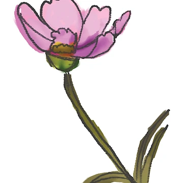 Artwork thumbnail, Pink Poppy by Janie in Repeat
