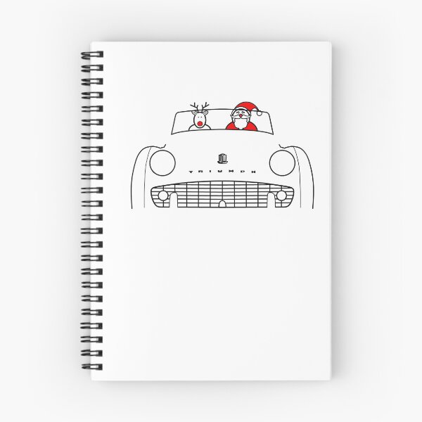 Item preview, Triumph TR3 classic British sports car Christmas special edition  designed and sold by soitwouldseem.