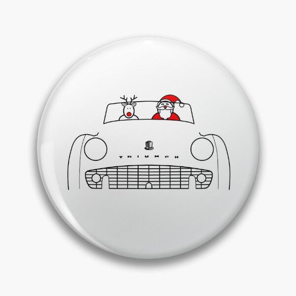 Item preview, Triumph TR3 classic British sports car Christmas special edition  designed and sold by soitwouldseem.