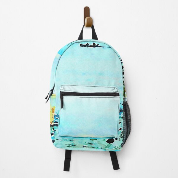 Item preview, Seagull in flight and boat on the blue sea designed and sold by Giuseppe Cocco.