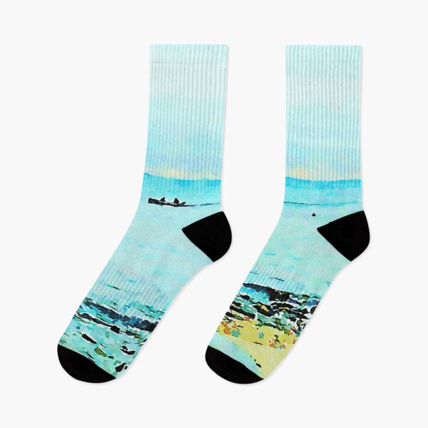 Item preview, Seagull in flight and boat on the blue sea designed and sold by Giuseppe Cocco.