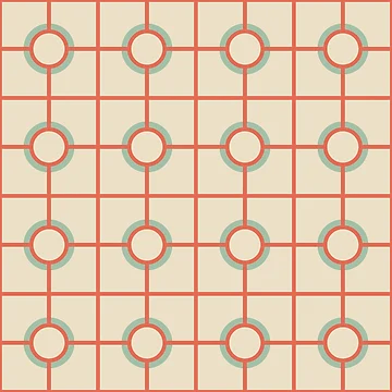 Artwork thumbnail, Red Box Pattern by bcide