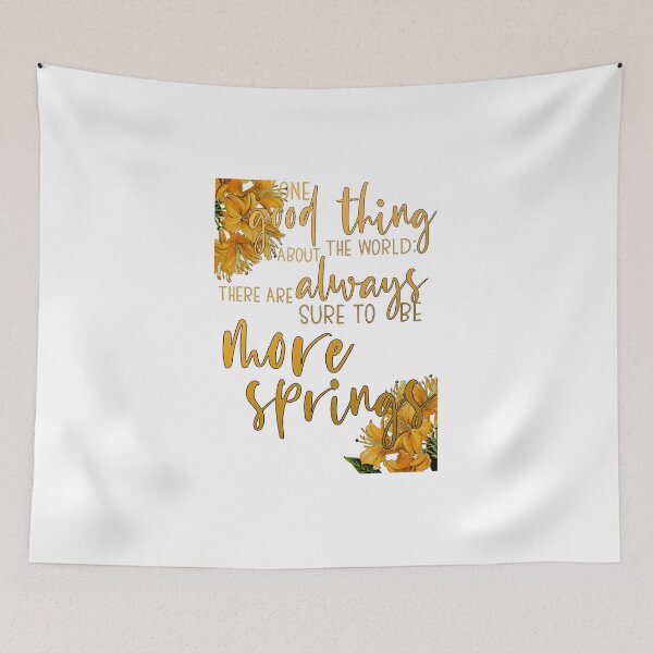 Item preview, Anne of Green Gables-Inspired "More Springs" designed and sold by mulberrydragon.