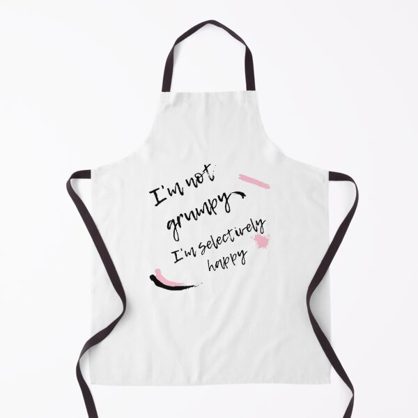 Item preview, I'm not grumpy, I'm Selectively Happyl designed and sold by RKSDesigns.