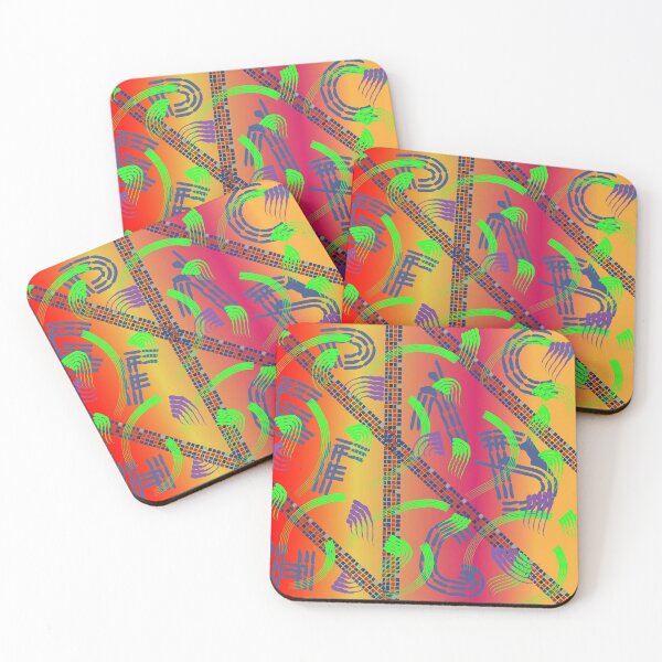 Item preview, Colorful Trendy Brush Strokes Design 12 designed and sold by Dream Wear.