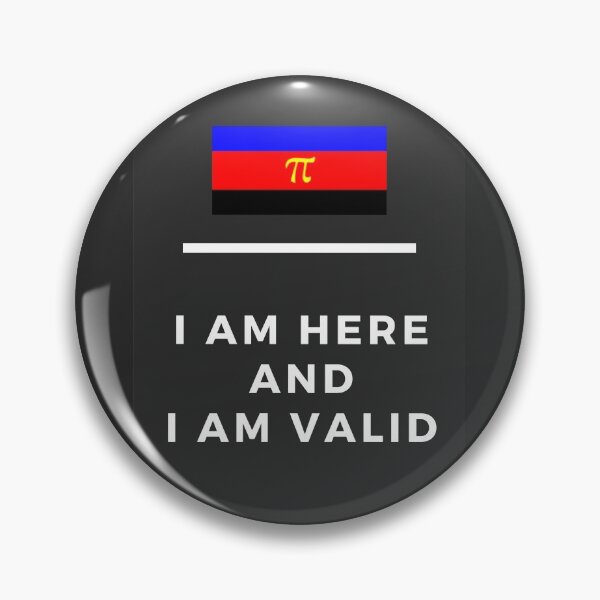 Item preview, I Am Valid Rectangle Graphic - Polyamrous designed and sold by thesassypanda.
