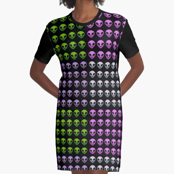 Illegal Aliens Graphic T-Shirt Dress