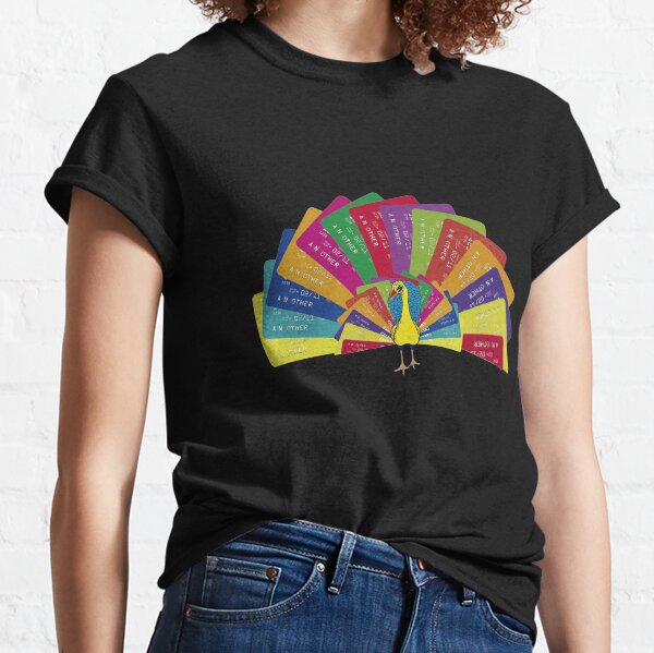 PAVO REAL MULTICOLOR Camiseta clásica