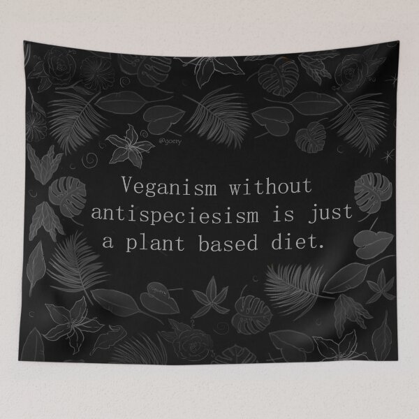Item preview, antispecismo designed and sold by Goery.