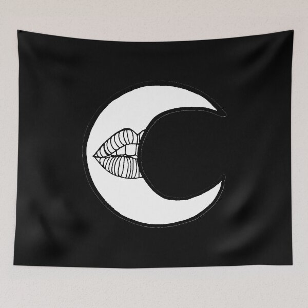Item preview, midnight moon lips designed and sold by Meritade.