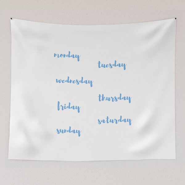Item preview, Days of the Week Pack - Bullet Journaling and Planning (Sky Blue) designed and sold by generationgap.