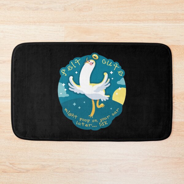 Item preview, Felt Cute IDK Seagull designed and sold by supermara.