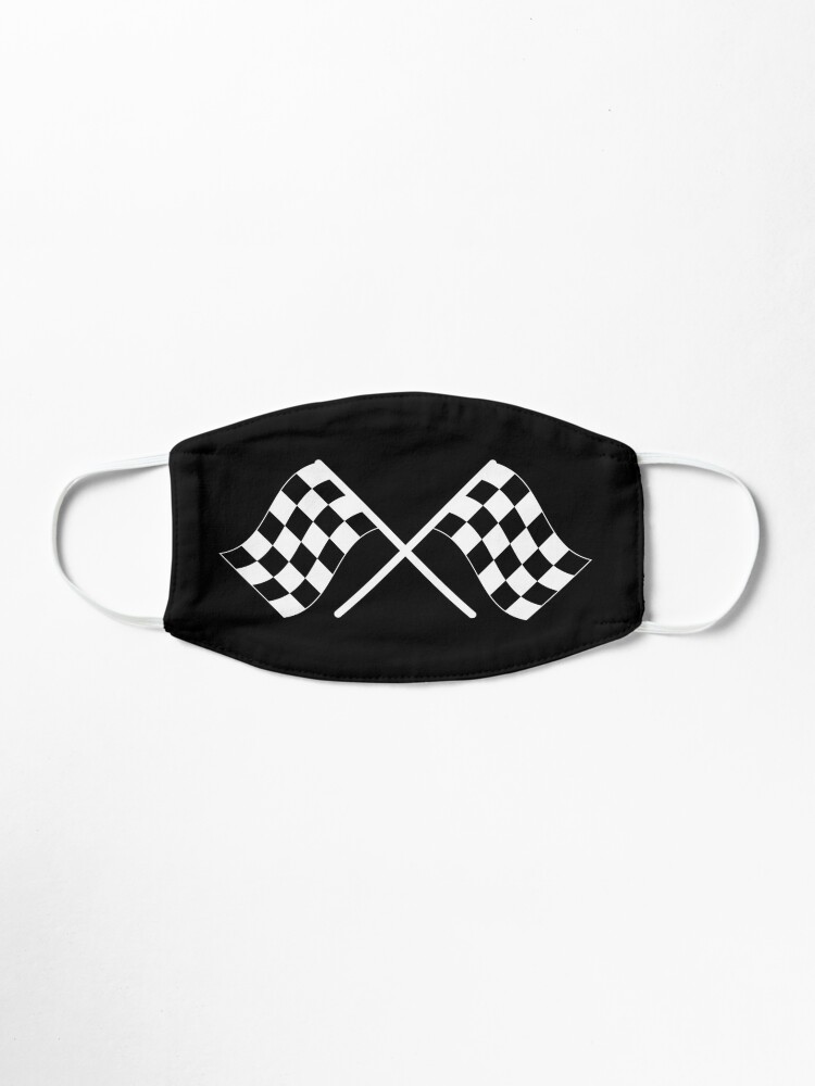 black and white flag f1