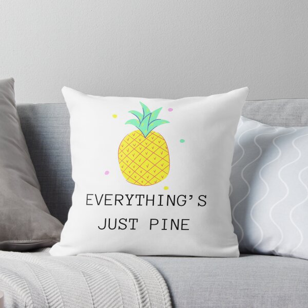 Item preview, funny pineapple-I'm Fine Everything is pine Everything is Fine Shirt, Introvert Shirt, Sarcasm Shirt, Funny Women Shirt,Funny Teacher Shirt designed and sold by fitpress.