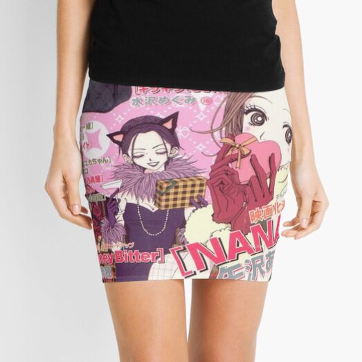 anime magazine aesthetic Mini Skirt